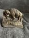 1 Bronze American Buffalo/bison bookend