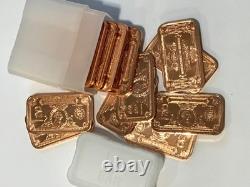 $1 Eagle, $2 GW, $5 Chief, $10 Bison, & $100 BF bars, 100 copper bars-REEDERSONG