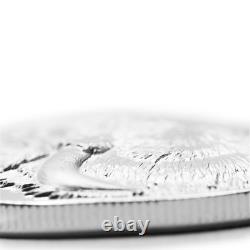 1 oz Proof Silver Domed Stackable Plains Bison Round (Ultra High Relief)