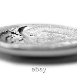 1 oz Proof Silver Domed Stackable Plains Bison Round (Ultra High Relief)