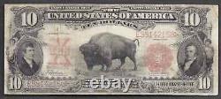 $10 1901 Legal Tender, Fr. 122, Bison Very Fine