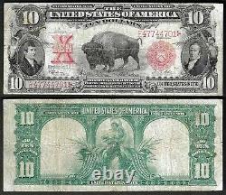 $10 1901 Legal Tender, Fr. 122 Bison Very Fine