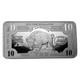 10 oz Silver Bar 1901 $10 Bison Note