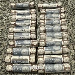 10 pair of uncirculated 2005 P&D Bison Buffalo NICKELS US MINT Wrapped