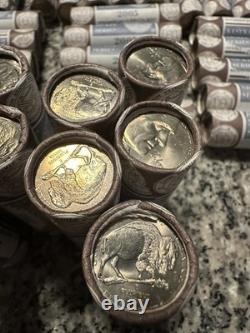 10 pair of uncirculated 2005 P&D Bison Buffalo NICKELS US MINT Wrapped
