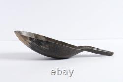 11.5 Vintage Sioux Bison, Buffalo Horn spoon, ladle mid 1900s. Native American
