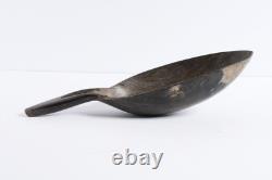 11.5 Vintage Sioux Bison, Buffalo Horn spoon, ladle mid 1900s. Native American