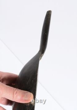 11.5 Vintage Sioux Bison, Buffalo Horn spoon, ladle mid 1900s. Native American