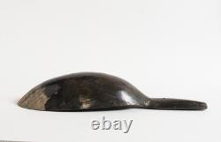 11.5 Vintage Sioux Bison, Buffalo Horn spoon, ladle mid 1900s. Native American