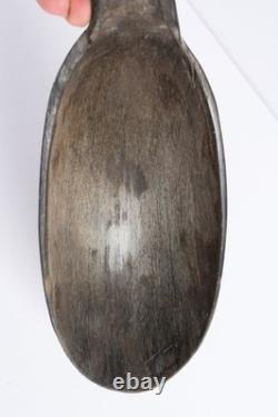 11.5 Vintage Sioux Bison, Buffalo Horn spoon, ladle mid 1900s. Native American