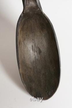 11.5 Vintage Sioux Bison, Buffalo Horn spoon, ladle mid 1900s. Native American