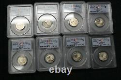 15 Coin Lot Pcgs Certified Ms68 Westward Journey Nickels Bison Satin Finish