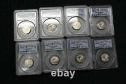 15 Coin Lot Pcgs Certified Ms68 Westward Journey Nickels Bison Satin Finish