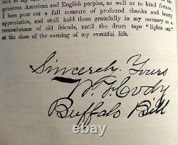 1888 BUFFALO BILL Wild West Show INDIAN WAR Custer CROCKETT Carson BOONE Antique