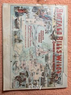 1895 Buffalo Bill's Wild West Show Historical Sketches & Program Programme