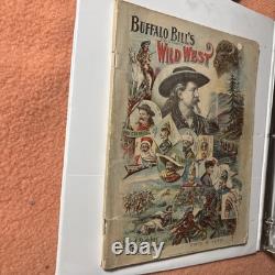 1895 Buffalo Bill's Wild West Show Historical Sketches & Program Programme