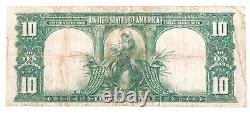 1901 $10? (BISON) G/F Condition (Good Color With Good Face Details)