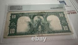 1901 $10 Bison Legal Tender Fr#122 Pmg Very Fine 25