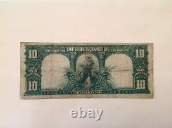 1901 $10 Fr 120 LEWIS & CLARK BISON LEGAL TENDER U. S. NOTE Teehee/ Burke