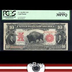 1901 $10 LEGAL TENDER BISON PCGS 30 PPQ Fr 116 B13069971