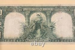 1901 $10 Large Size Legal Tender Note Bison, Lyons-Roberts, Circulated