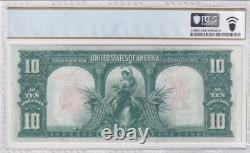 1901 $10 Legal Tender Bison Note FR 121m PCGS Banknote GEM UNC 66PPQ