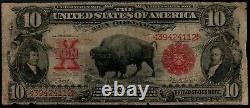 1901 $10 Legal Tender Bison Note PMG 12 Fr. 114 Item #8078937-017
