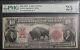 1901 $10 Legal Tender Bison Note PMG 25