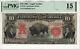 1901 $10 Legal Tender Bison Red Seal Fr. 122 Speelman/white Pmg Choice Fine 15