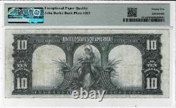 1901 $10 Legal Tender'Bison' mule note -fr. 121m-PMG Very Fine 25 EPQ