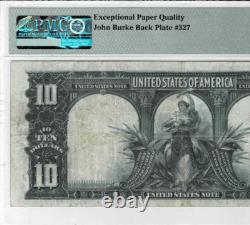 1901 $10 Legal Tender'Bison' mule note -fr. 121m-PMG Very Fine 25 EPQ