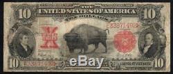 1901 $10 Legal Tender Note BISON Fr 122 E33871492