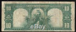 1901 $10 Legal Tender Note BISON Fr 122 E33871492