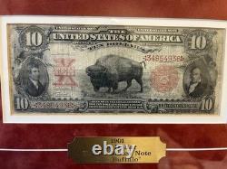 1901 $10 Legal Tender Note The Bison Buffalo Bill