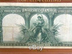 1901 $10 Legal Tender Note USN Buffalo or Bison Note Ten Dollar Bill Currency