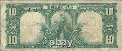 1901 $10 Ten Dollar Bison Buffalo United States Note Fr#122