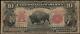 1901 $10 Ten Dollar Bison United States Legal Tender Note Fr#115
