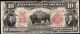 1901 $10 Ten Dollar Bison United States Legal Tender Note Fr#122