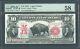 1901 $10 Ten Dollar Legal Tender Bison United States Note Fr#121 PMG AU 58