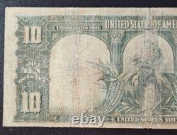 1901 $10 Ten Dollars BISON Legal Tender Note