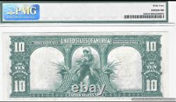 1901 $10 Ten Dollars BISON Legal Tender Note. UNC! PMG 64 fr-122 (#100981)
