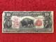 1901 $10 Ten Dollars Bison United States Note Fr 122 Fine