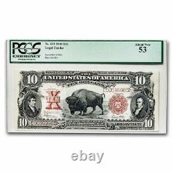 1901 $10 U. S. Note Lewis & Clark/Bison AU-53 PCGS (Fr#122) SKU#238829