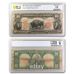 1901 $10 U. S. Note Lewis & Clark/Bison F-15 PCGS (Fr#121m)