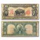 1901 $10 U. S. Note Lewis & Clark/Bison Fine (Fr#117)