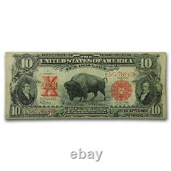 1901 $10 U. S. Note Lewis & Clark/Bison VF