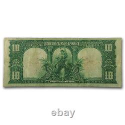 1901 $10 U. S. Note Lewis & Clark/Bison VF