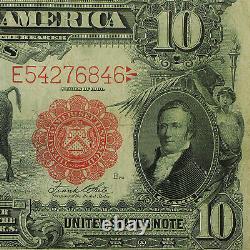 1901 $10 U. S. Note Lewis & Clark/Bison VF