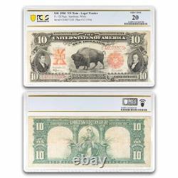 1901 $10 U. S. Note Lewis & Clark/Bison VF-20 PCGS (Fr#122)