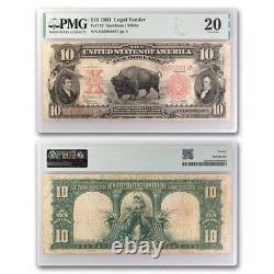 1901 $10 U. S. Note Lewis & Clark/Bison VF-20 PMG (Fr#122)